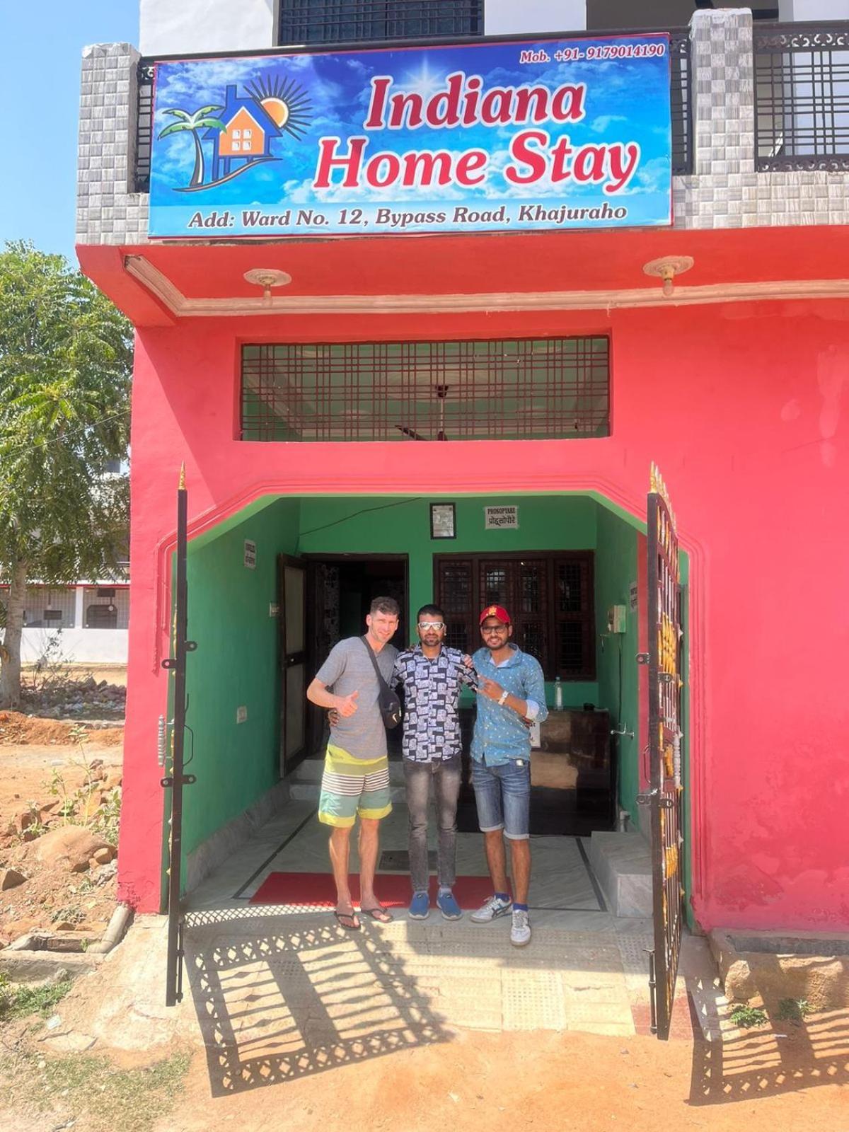 Indiana Home Stay Khadzsuráhó Kültér fotó